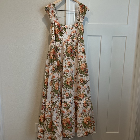 ❌Sold - Anthropologie Sleeveless Square-Neck Maxi Dress - Picture 4 of 14